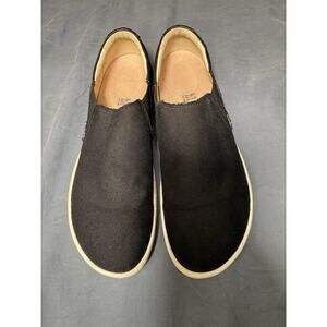Birkenstock Barrie Black Textile size 41 slip on shoes
